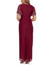 Vestido con falda de tulipán