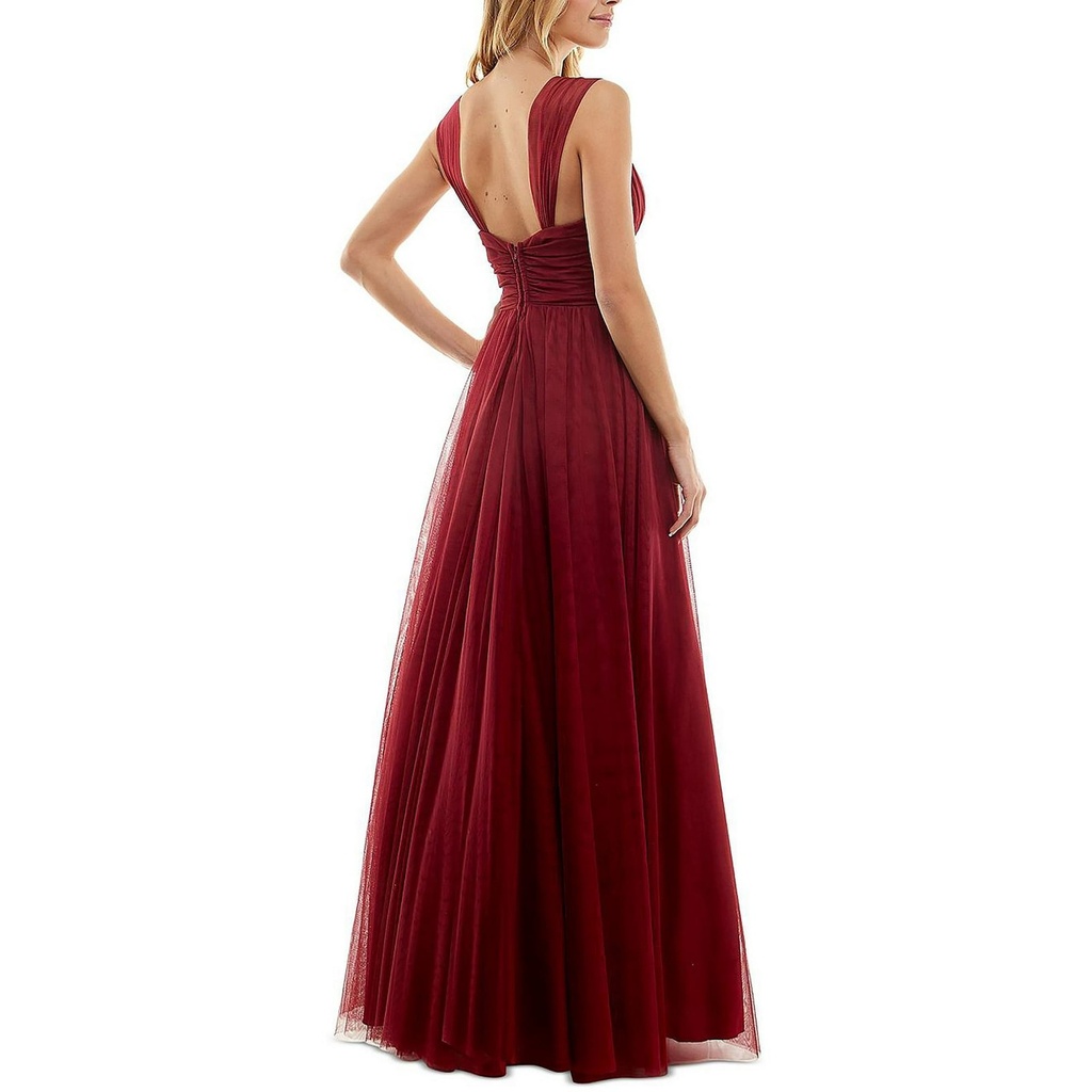 Vestido Emma con corpiño plisado