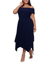 Vestido con dobladillo tipo pañuelo