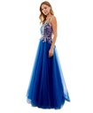 Vestido de malla con lentejuelas