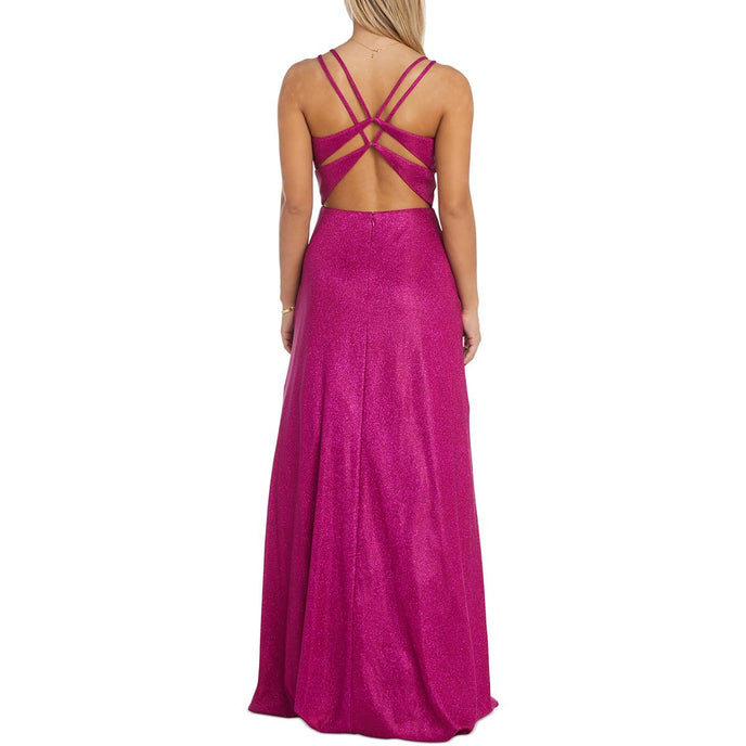 imagen alternativa 0 imagen alternativa 1 imagen alternativa 2 MORGAN Y COMPAÑÍA Vestido brillante con escote en forma de corazón