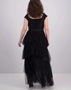 Vestido de tul escalonado