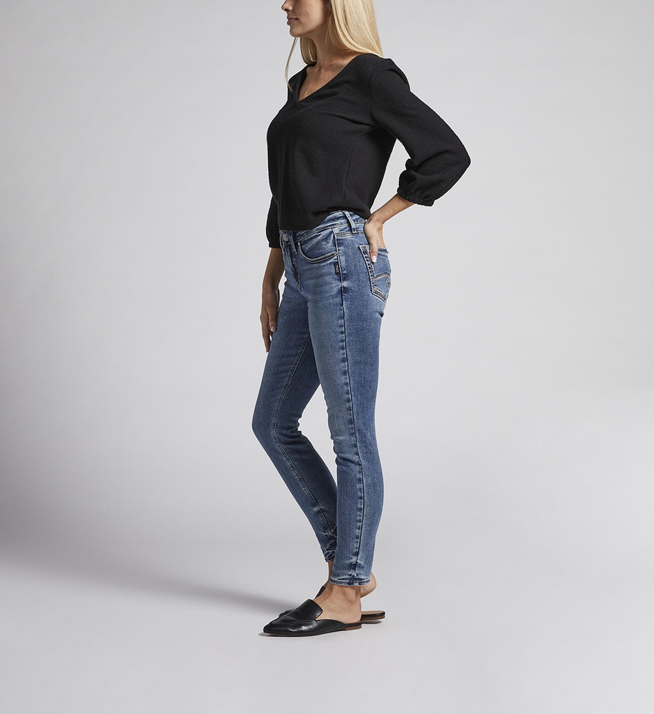 Jeans Skinny de talle medio Suki