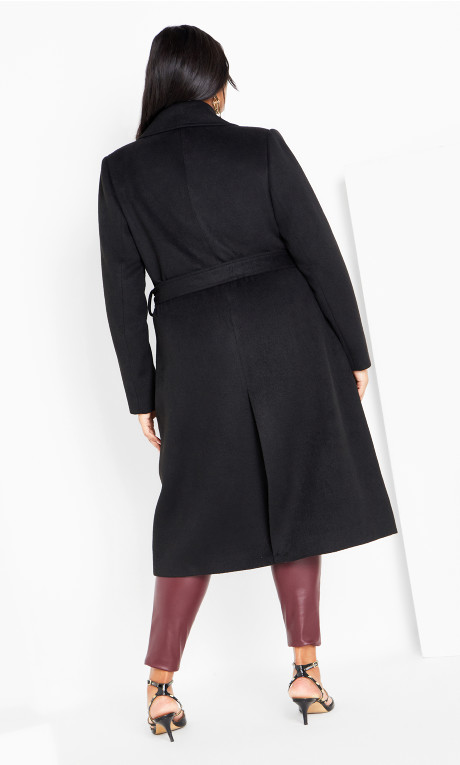 Abrigo Romantic en mezcla de lana