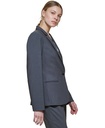 Blazer con cierre de un boton