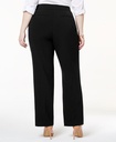 Pantalones de pierna recta curvy