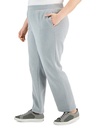 Pants rectos de cintura elástica