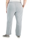 Pants rectos de cintura elástica