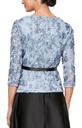 Blusa con rosetas, mangas 3/4