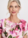 Vestido floral con moño Miley