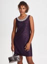 Vestido formal  con chaqueta Plum