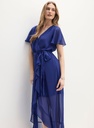 Vestido cruzado con escote en V. (copia)