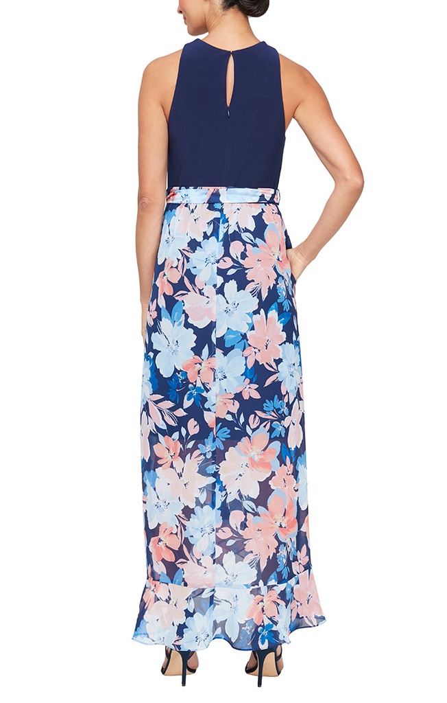 Vestido Maxi con volantes Tulipán