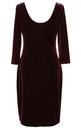 Vestido formal con escote adornado