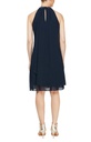 Vestido de coctel con escote halter