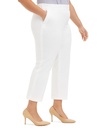 Pantalones de crepe con pierna recta