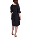 Vestido imperio de lunares suizos