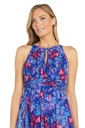 Vestido maxi con escote halter