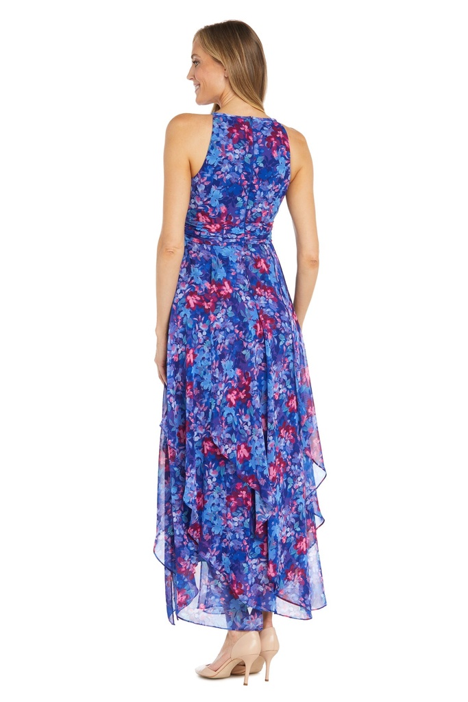 Vestido maxi con escote halter