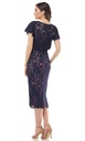Vestido estilo blusón de manga corta
