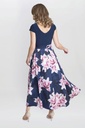 Vestido Mikado con estampado floral