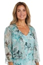 Vestido maxi con capa corta