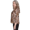 Camisera  con textura de pinceladas 