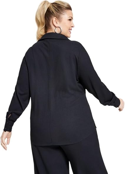 Blusa con lazo frontal