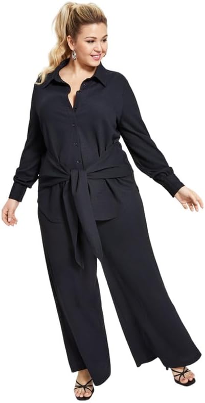 Blusa con lazo frontal