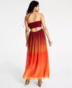 Vestido Maxi halter y aberturas
