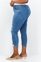 Jeans skinny hasta los tobillos 711