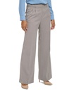Pantalones plisados ​​de pierna ancha