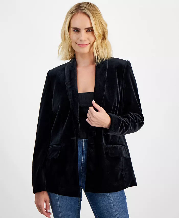 Blazer de terciopelo