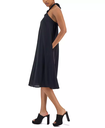 Vestido corto con cuello halter