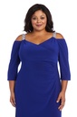 Vestido largo con tirantes brillantes