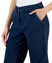 Pantalones capri de mezclilla