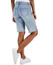 Bermudas de mezclilla bordadas