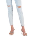 jeans skinny de efecto desgastado