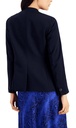 Blazer abierto sin cuello