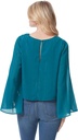 Blusa de manga trompeta Monique