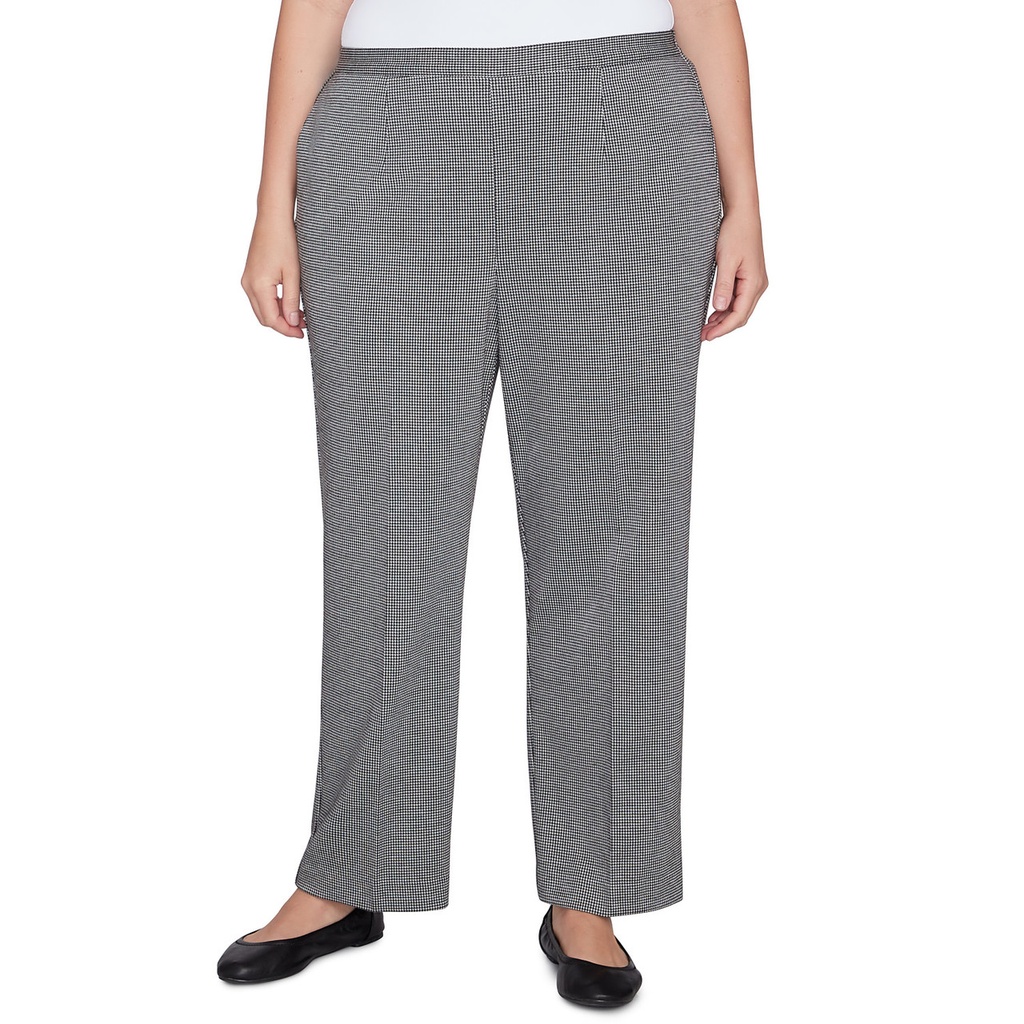 Pantalón con estampado Houndstooth