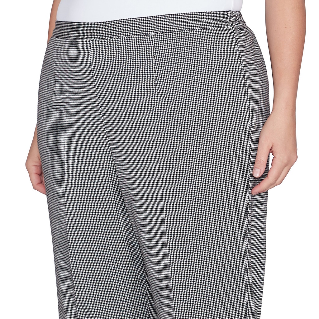 Pantalón con estampado Houndstooth