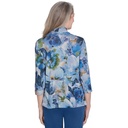 Saco dos en uno  floral de acuarela
