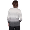 Saco dos en uno a rayas con collar
