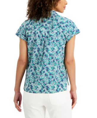Blusa con estampado spring escape
