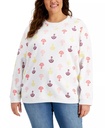 Sueter estampado polar blanco