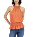 Blusa con escote halter