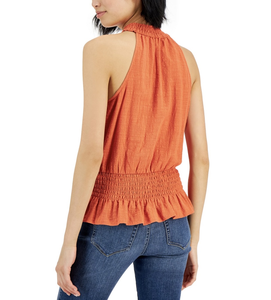 Blusa con escote halter