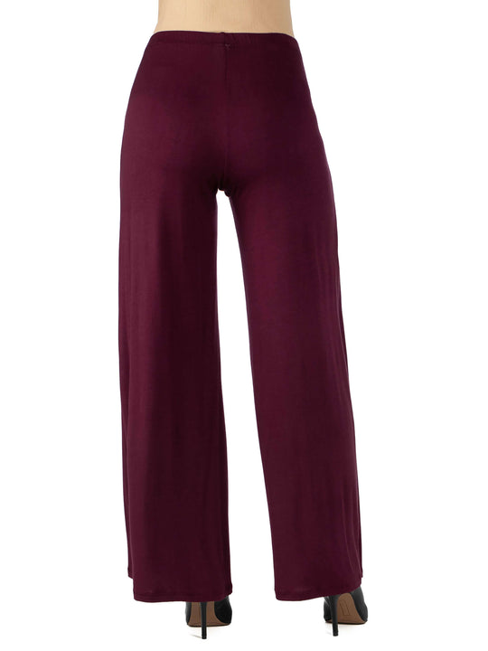 Pantalones palazzo de punto