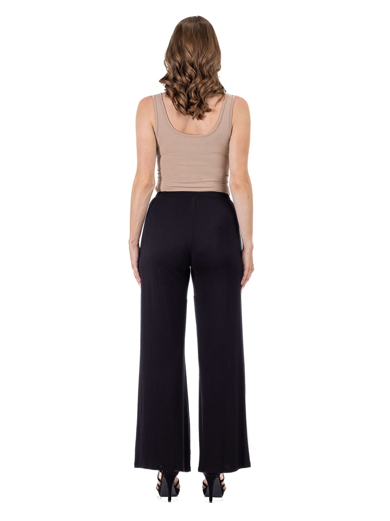 Pantalones palazzo de punto